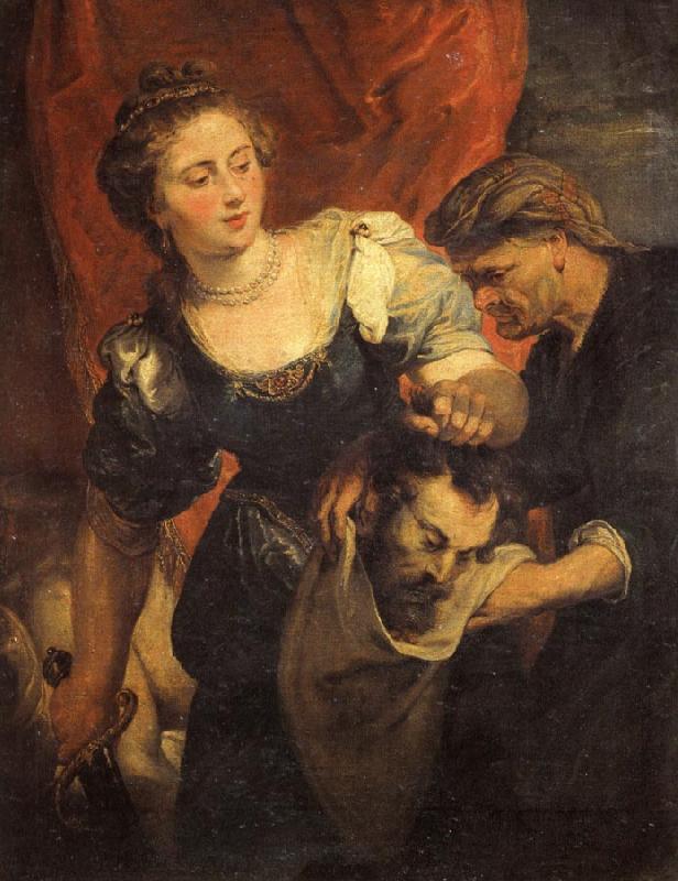 Peter Paul Rubens Judith with the Head of Holofernes France oil painting art